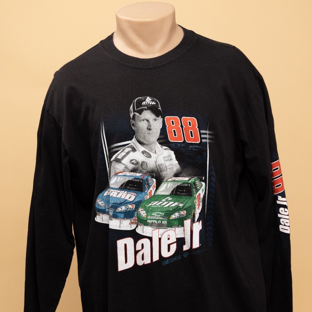 Ralph Dale Earnhardt Jr. XL Long Sleeve T-Shirt Official Nascar Gear